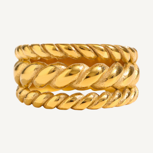 Three-Rope Woven Ring