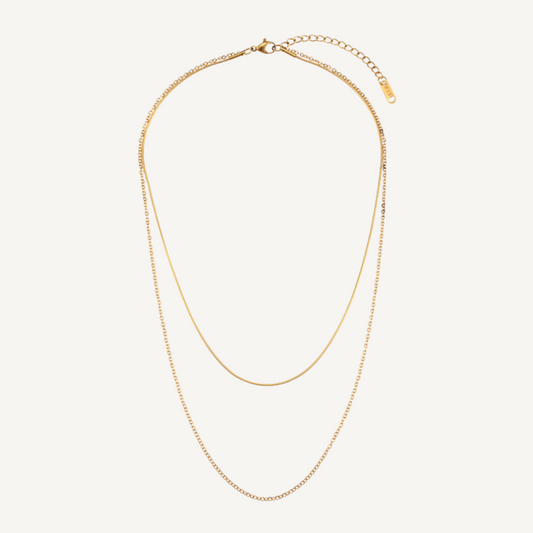 Classic Double Chain Necklace